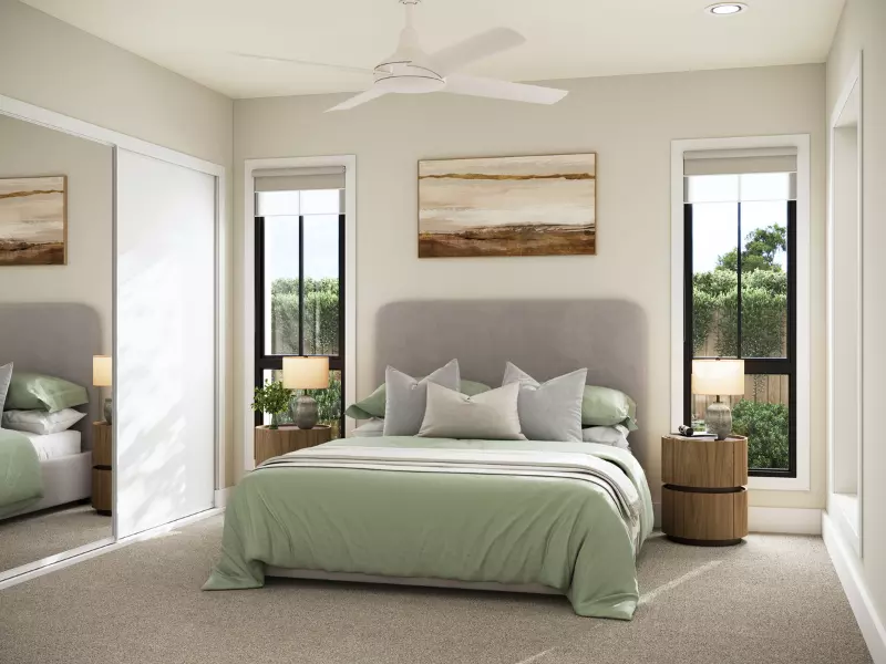 The 'Stow' 3 Bed 1 Bath + Powder Villa - move in July 2026