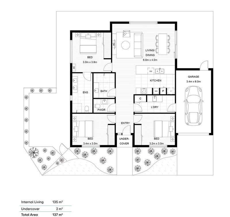 Fully Refurbished with Light-Filled Living Spaces