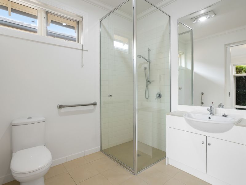 North-facing with High ceilings and Private Courtyard