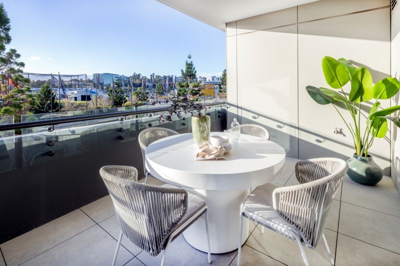 2-bedroom north-facing apartment with private balcony