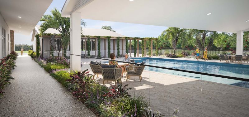 Modern design with contemporary luxuries