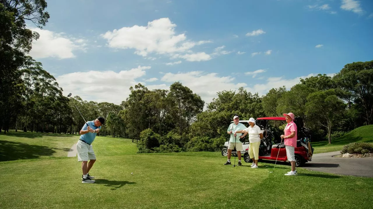 Golf-side retirement living in Newcastle - New villas now selling!