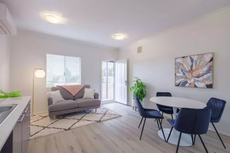 Open plan living outlook over the golf course and surrounding farmland