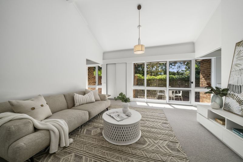 Fully renovated cottage-style retirement unit basks in warm north aspect