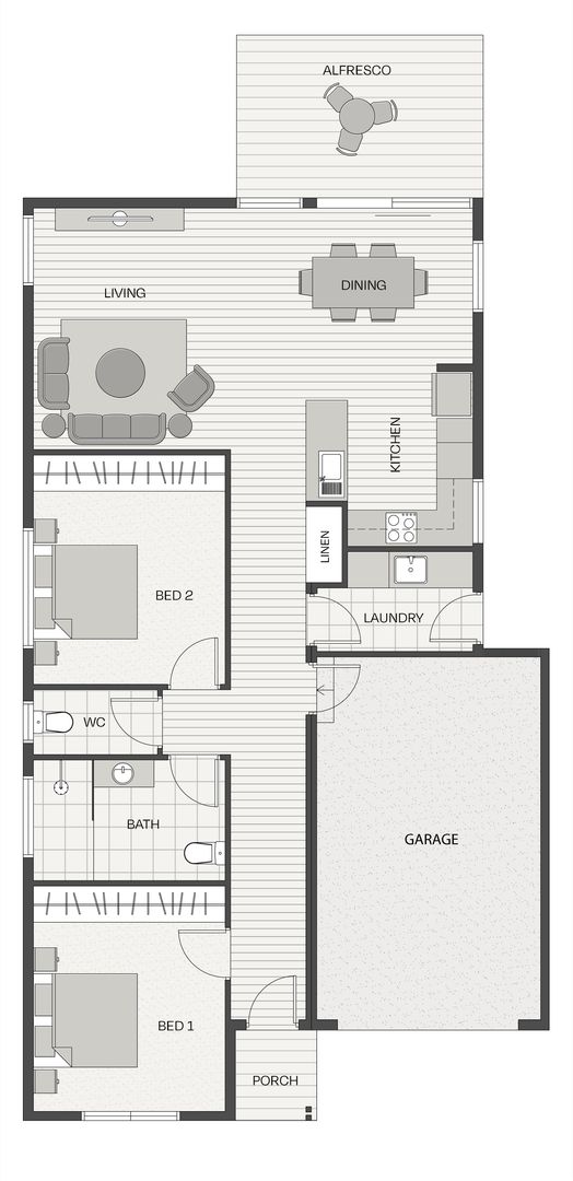 Light-Filled Living, Effortless Flow - The Dianella