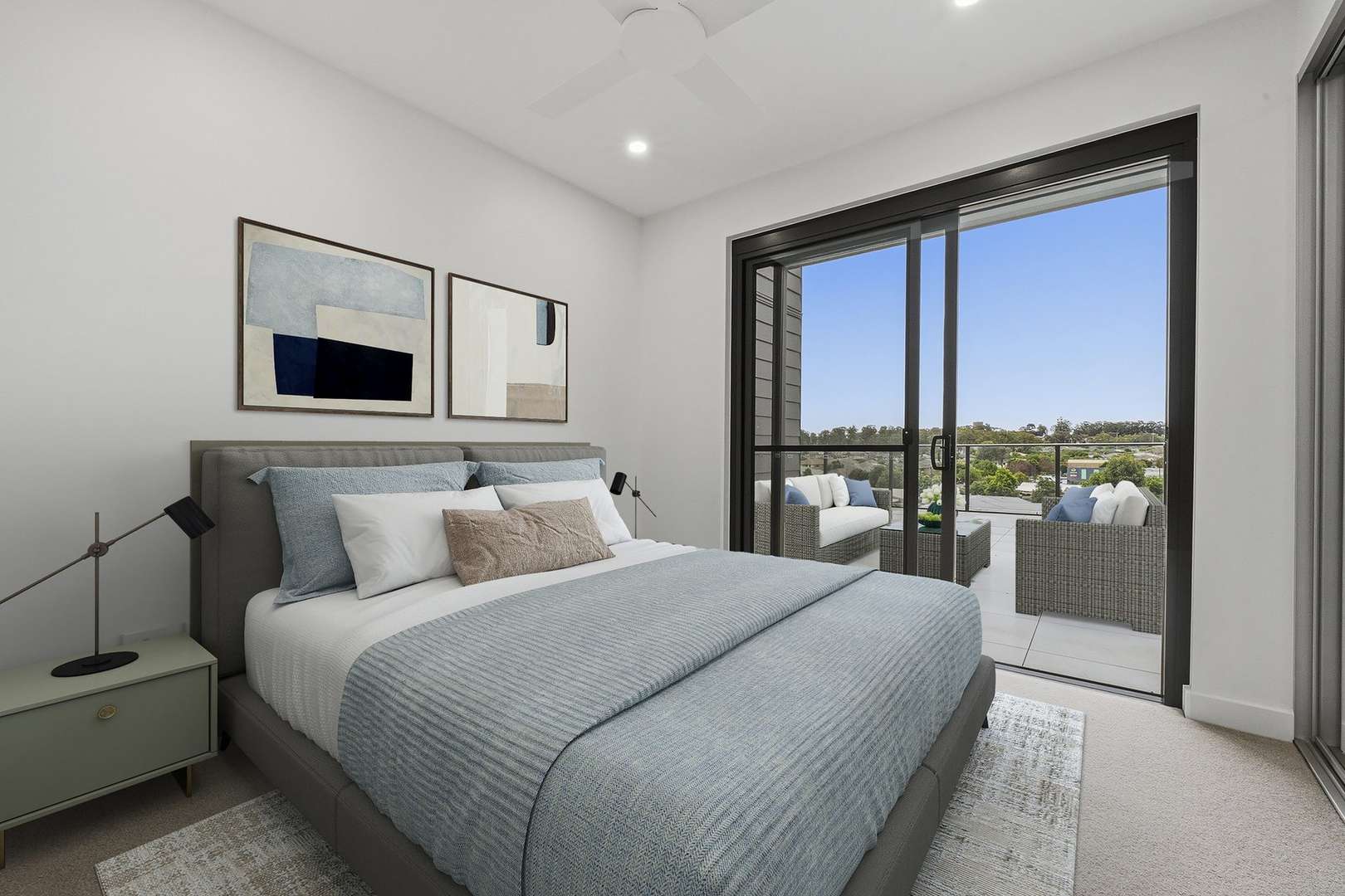 Retreat in a refined sanctuary