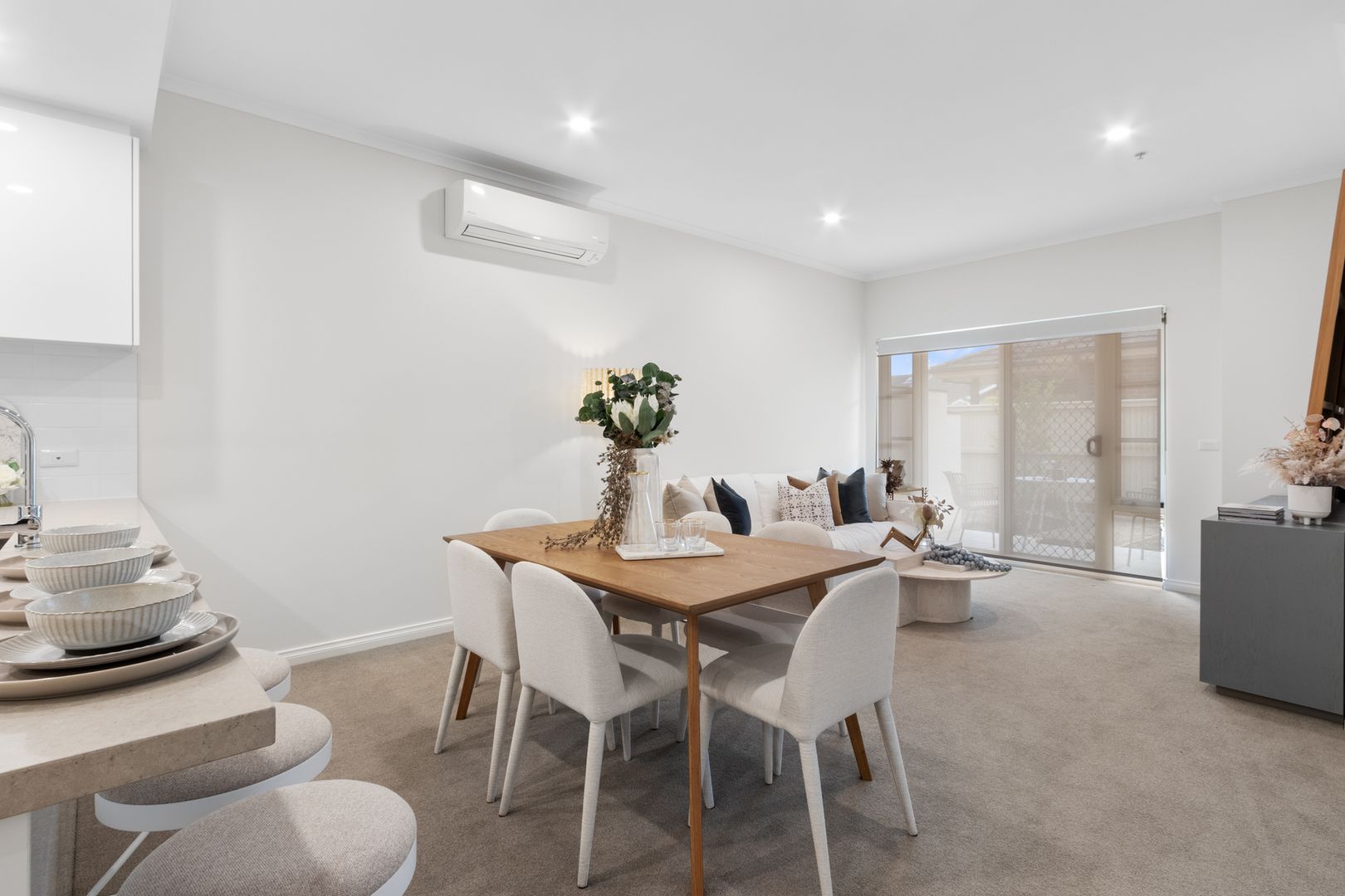 Stylish one-bed ground-floor apartment with outdoor space