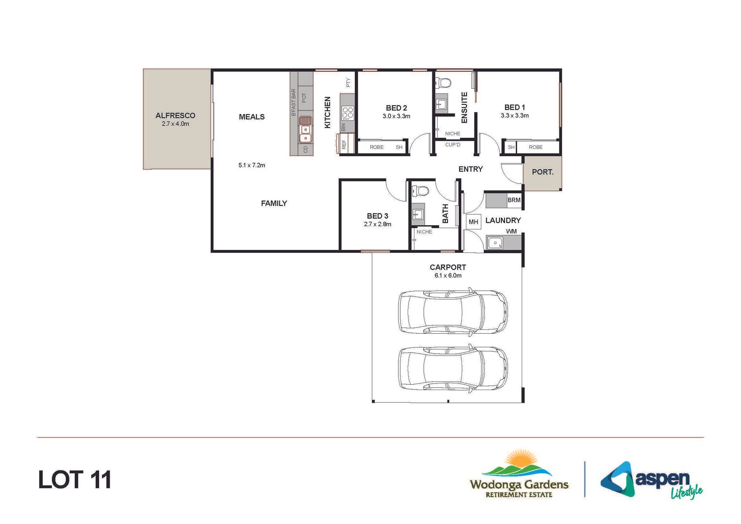 New Build | 3 Bed + Double Carport