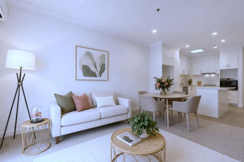 Stylish first-floor apartment