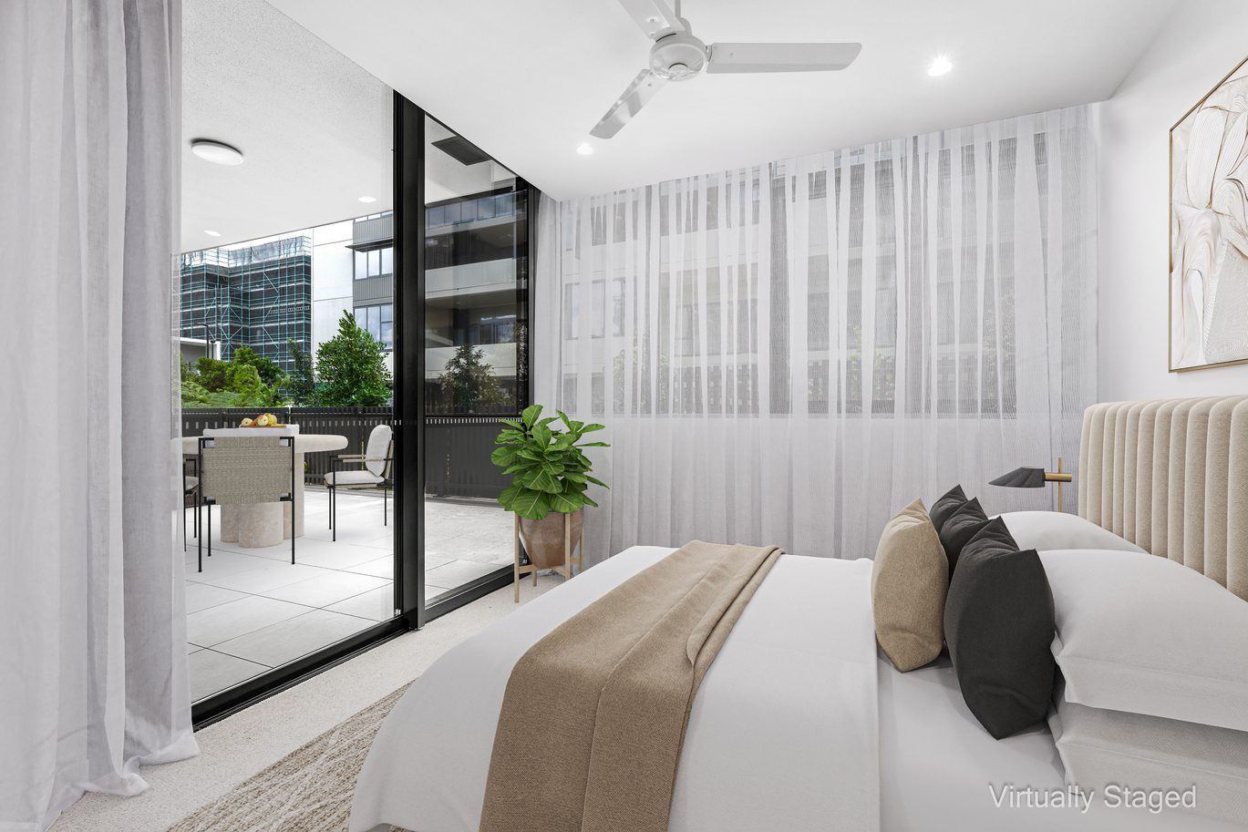 Exceptional outdoor living with Wattle Residences' largest terrace