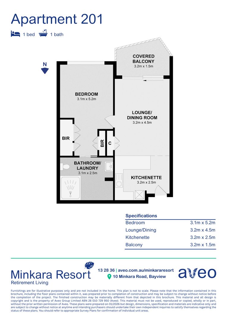 201/10 Minkara Road Bayview, NSW 2104