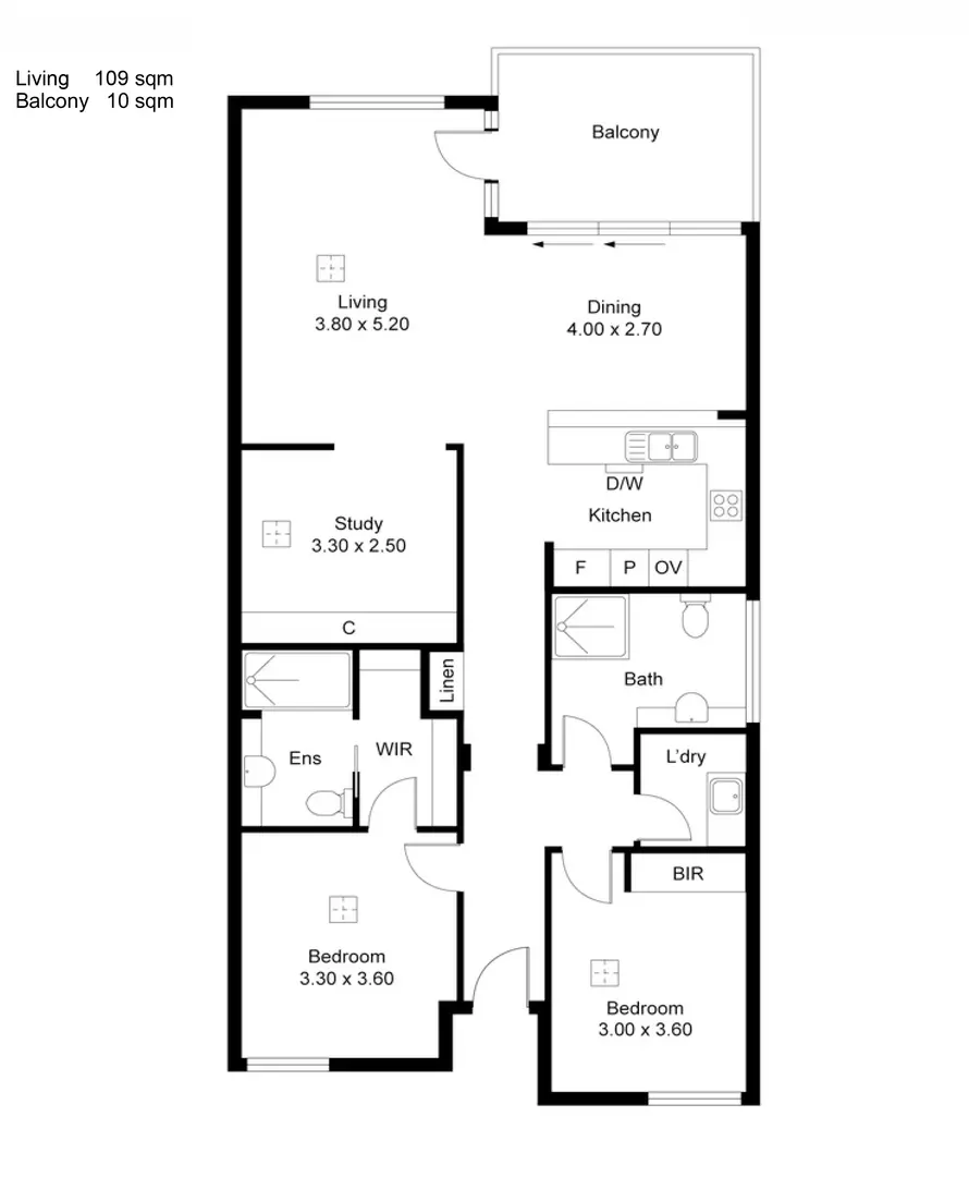 Rare Top‑Floor Apartment with Stunning Hills and Garden Views
