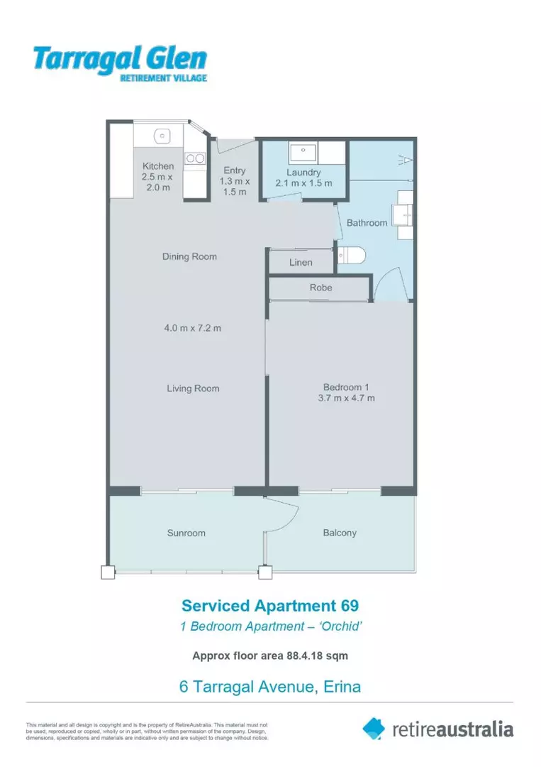 Desirable North Facing Apartment