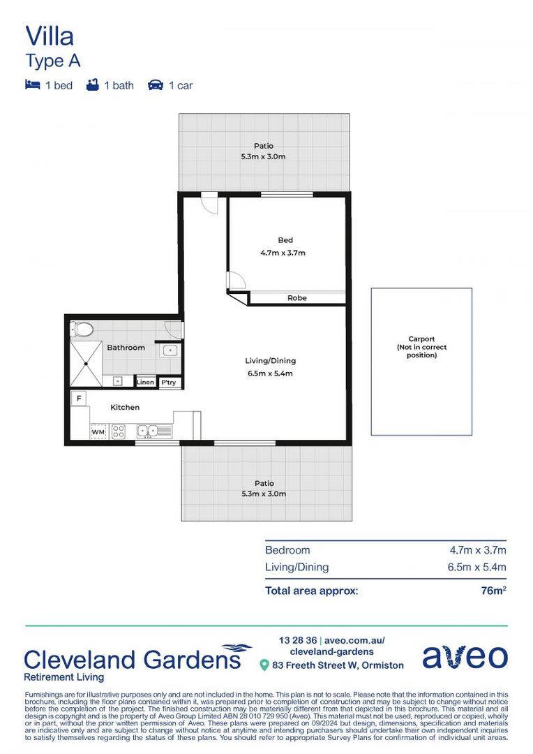 Relaxed independence at Aveo Cleveland Gardens