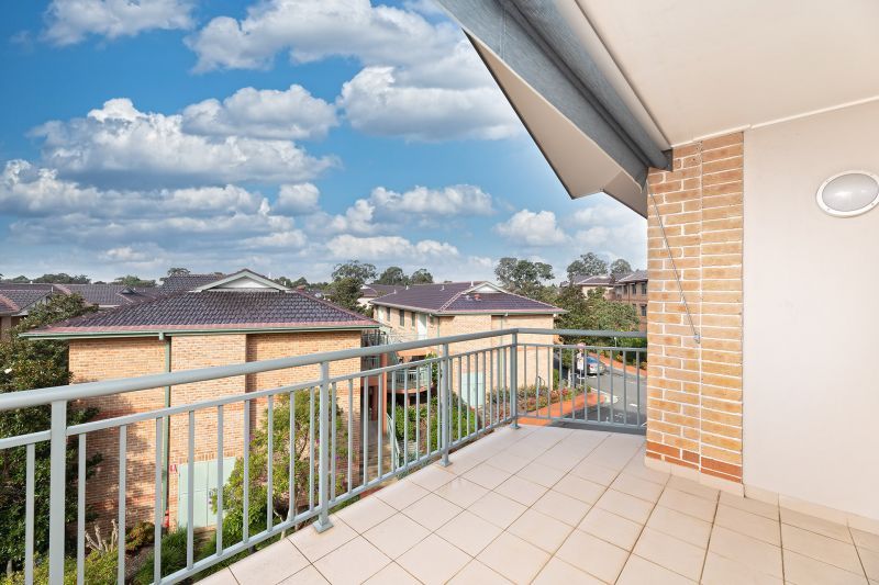 Enjoying lovely village and district views from a sunny north-east corner position