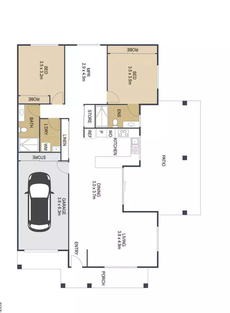 Site 115 - Established Saumarez