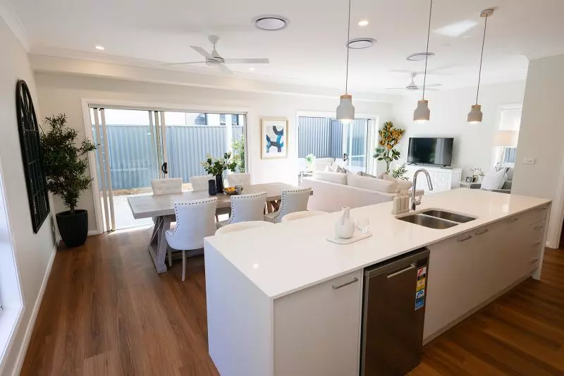 Nestled among beautifully landscaped grounds