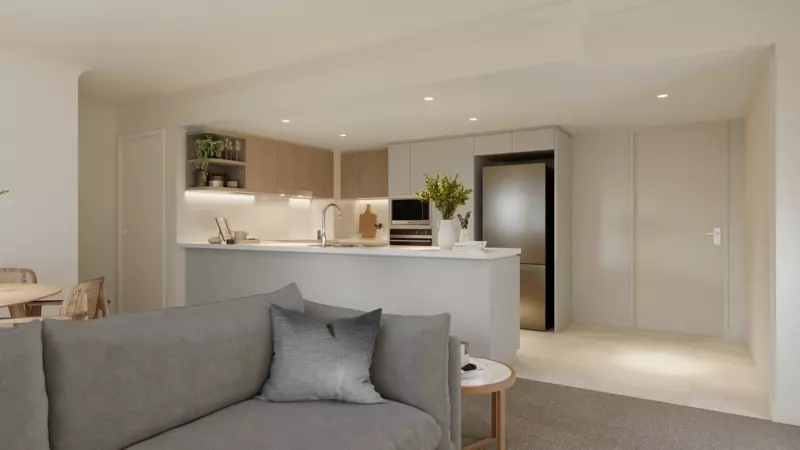 Architecturally Designed Two-bedroom Apartment on the 1st Floor