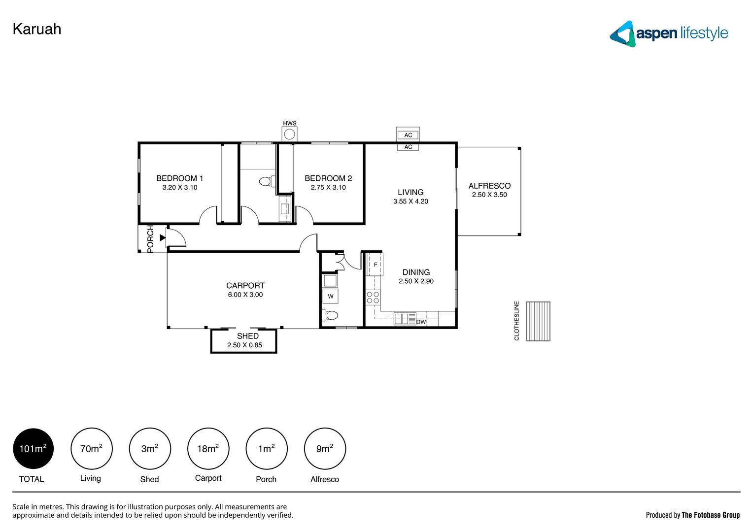 2 Bedroom Home - Karuah Design (Gable)