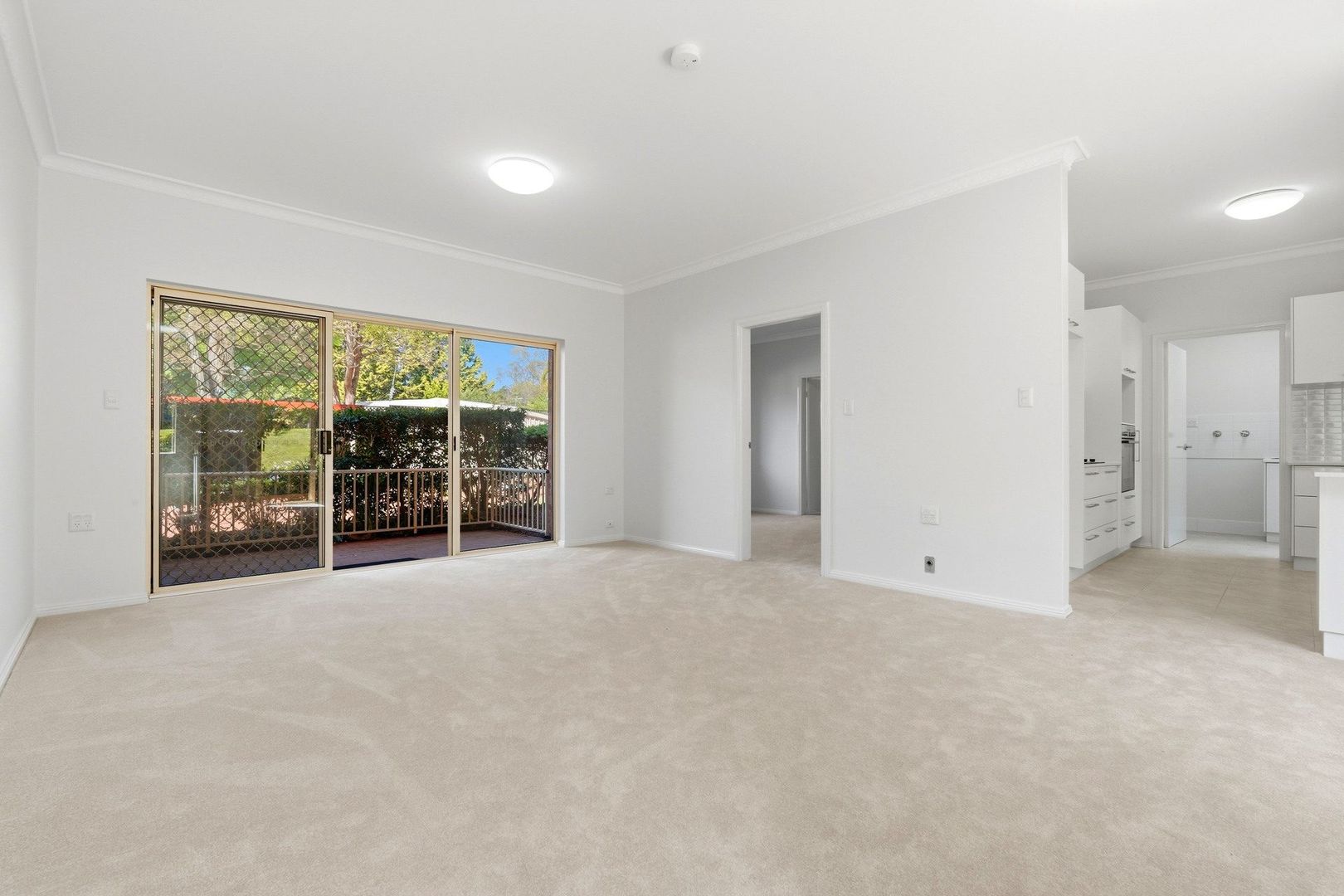 North Easterly aspect, ground floor unit