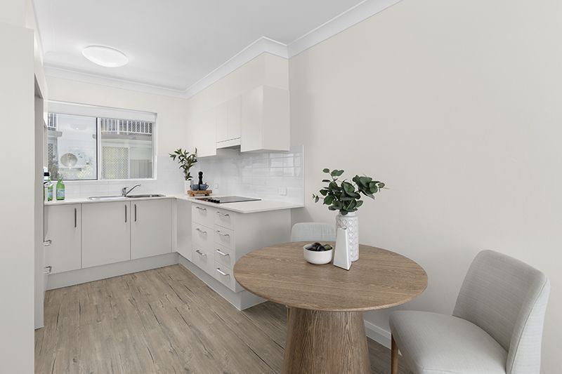 Stunning 1 bedroom unit with large open plan living/kitchen area.