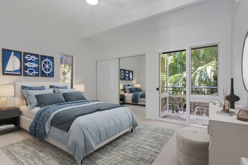 Private two-bedroom unit nestled in serene location