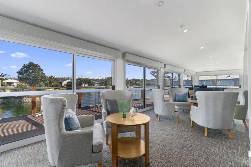 2 bed home with covered outdoor entertaining area