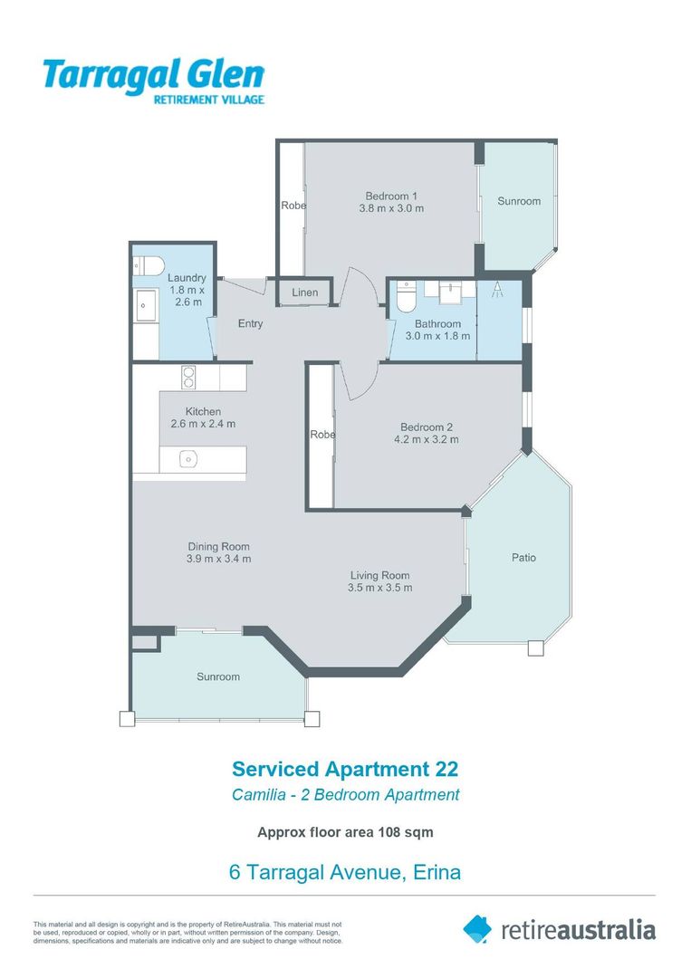 Beautifully positioned ground floor apartment at the sought-after Tarragal Glen Manor.