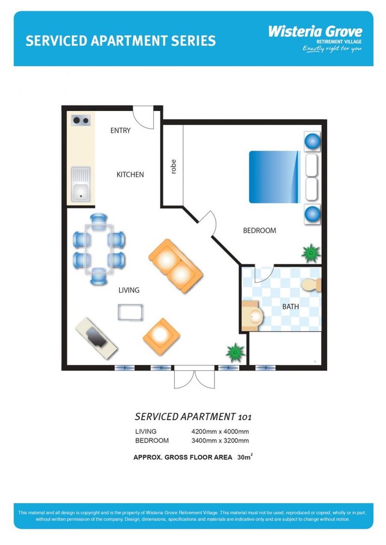 Fully refurbished apartment close to village amenities