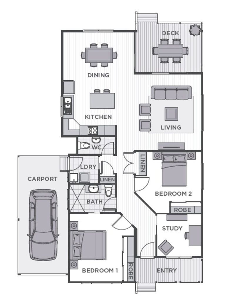 Protea with Study! So much space for your lifestyle