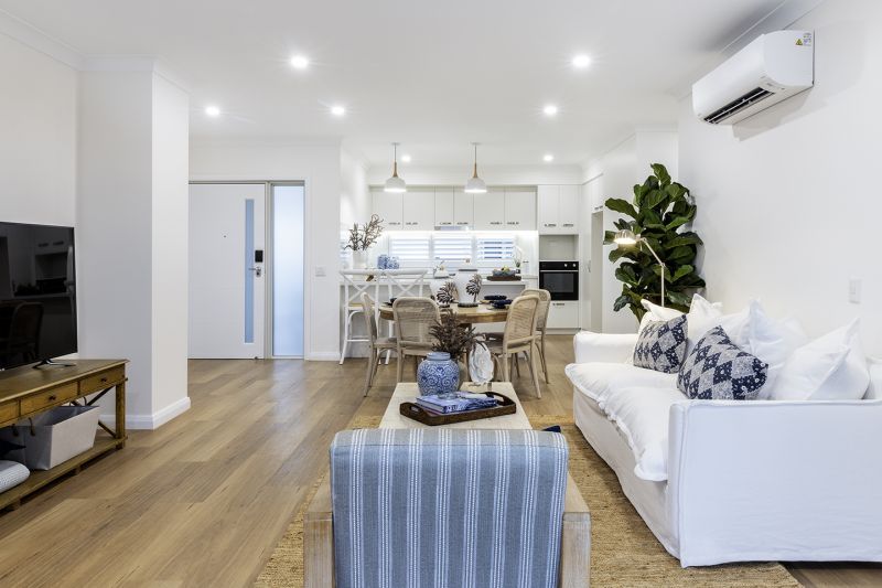 Brand-new villa with golf course views