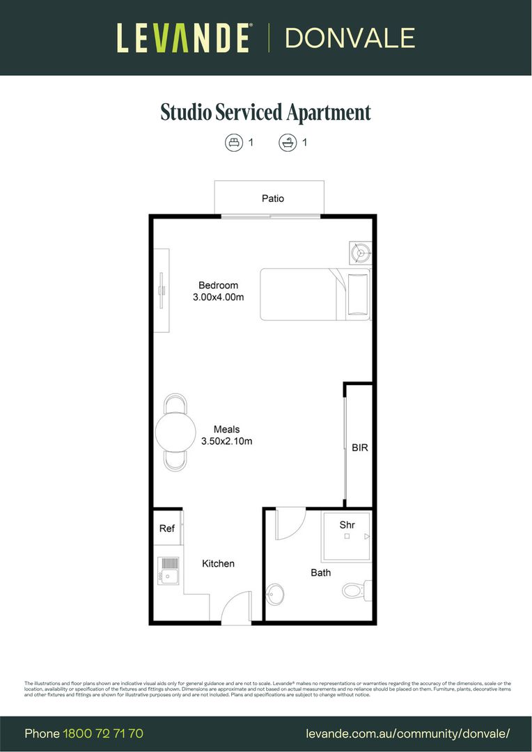 Studio |Serviced Apartment 404