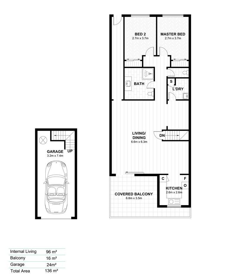 Bright, Private Villa with Study and Sunny Balcony