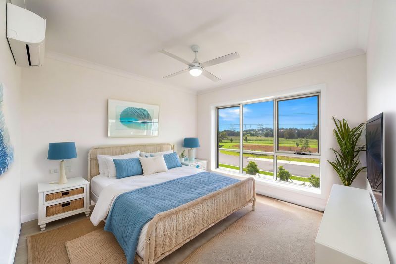 Expansive views of Shortland Waters golf course
