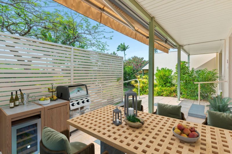 Large two-bedroom plus study villa