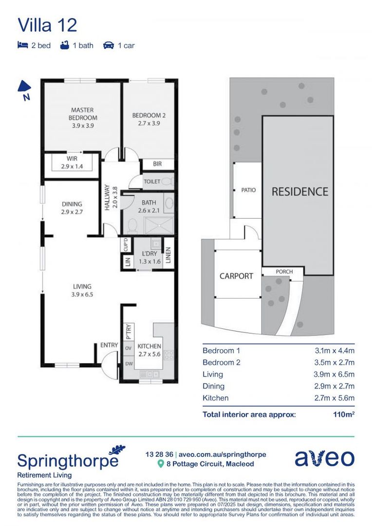 Discover serene living in this fully upgraded two-bedroom villa