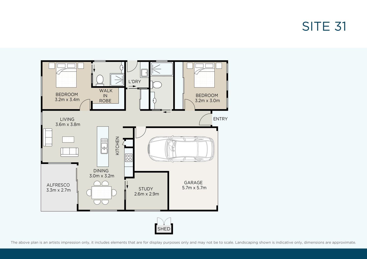 Fresh, Modern Haven with Private Entertaining