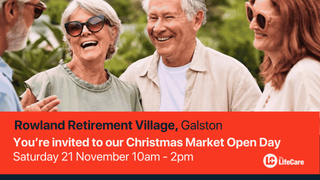 RSL LifeCare Rowland Village Christmas Market & Open Day