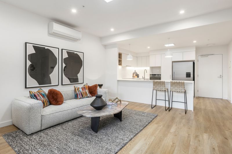 Private first-floor, one-bedroom apartment