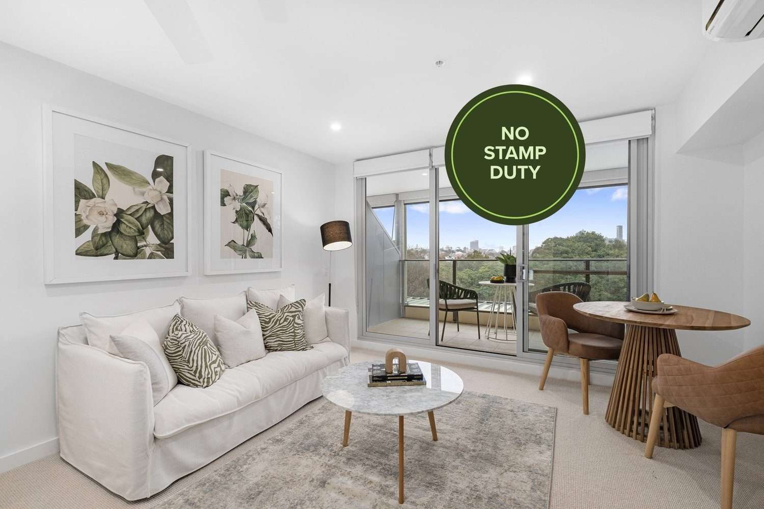Light-Filled Studio Apartment with Skyline Views at Goodwin Village
