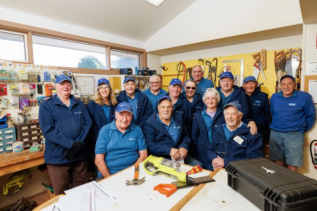 The Blue Army nails kindness at Aveo’s Cherry Tree Grove  