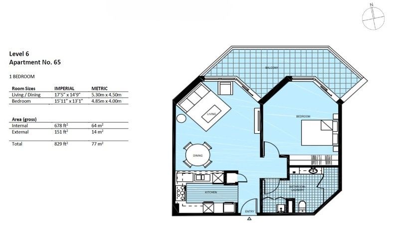 Luxury Apartment with Northern Light