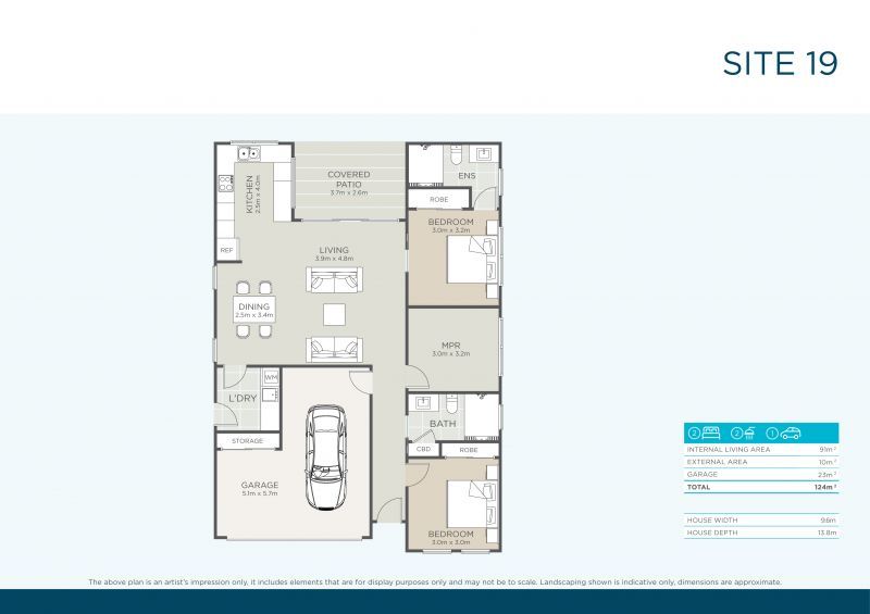 Modern Home with Entertainer's Patio