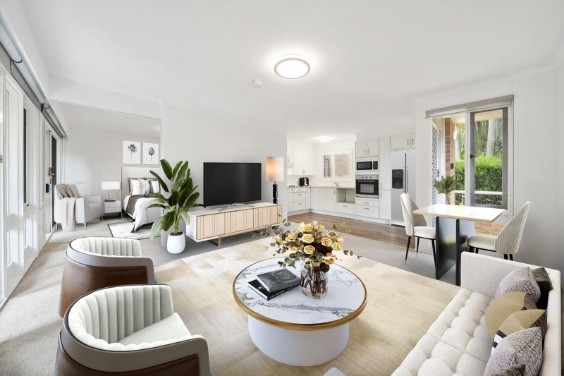 Stunning, north-facing one-bedroom unit