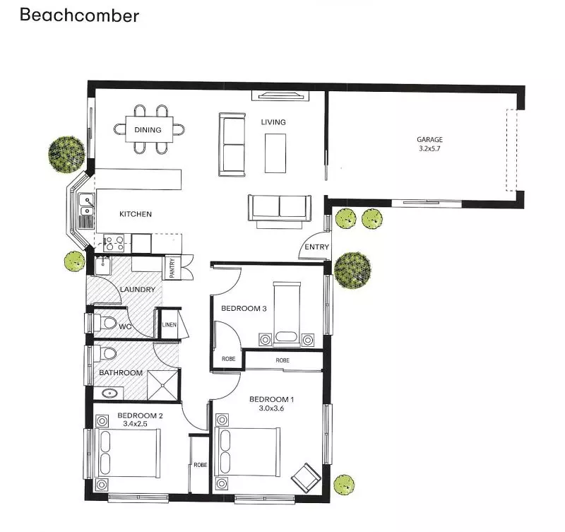 Central Village Living Amongst Beautiful Gardens