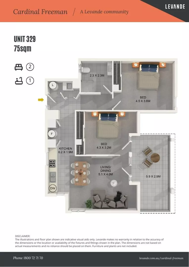329/4-6 Clissold Street, Ashfield