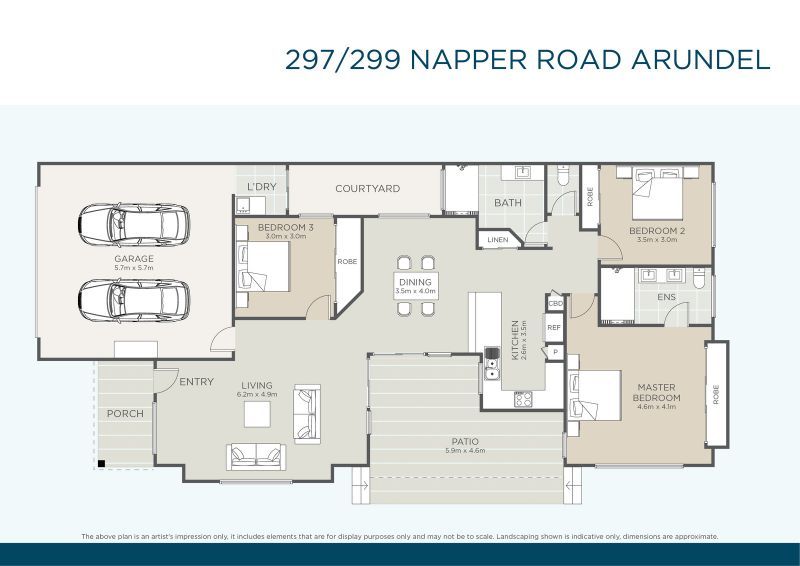 Spacious Living with Stunning Atrium Alfresco