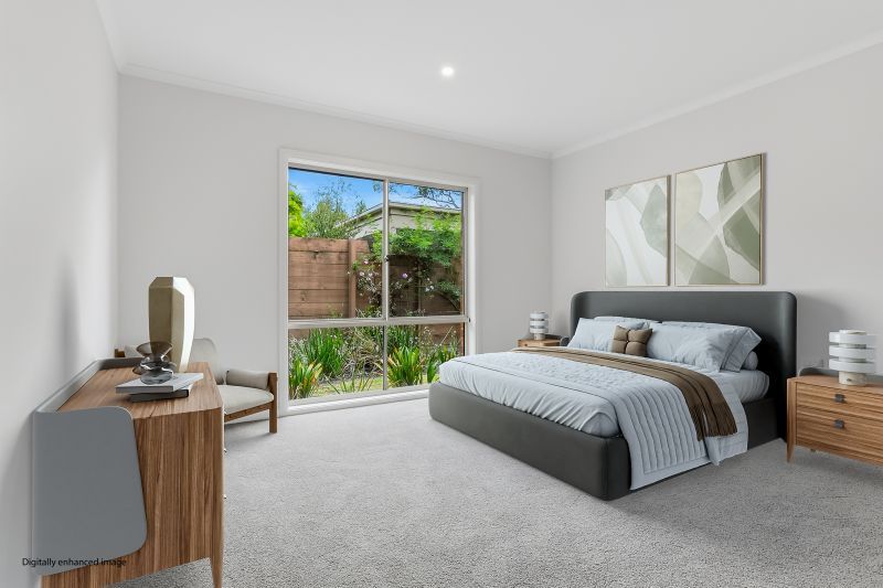 Fully renovated two-bedroom with views to Harry Pottage reserve