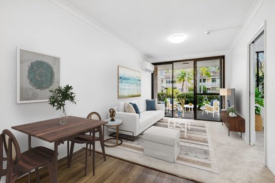 Bright and spacious one-bedroom apartment