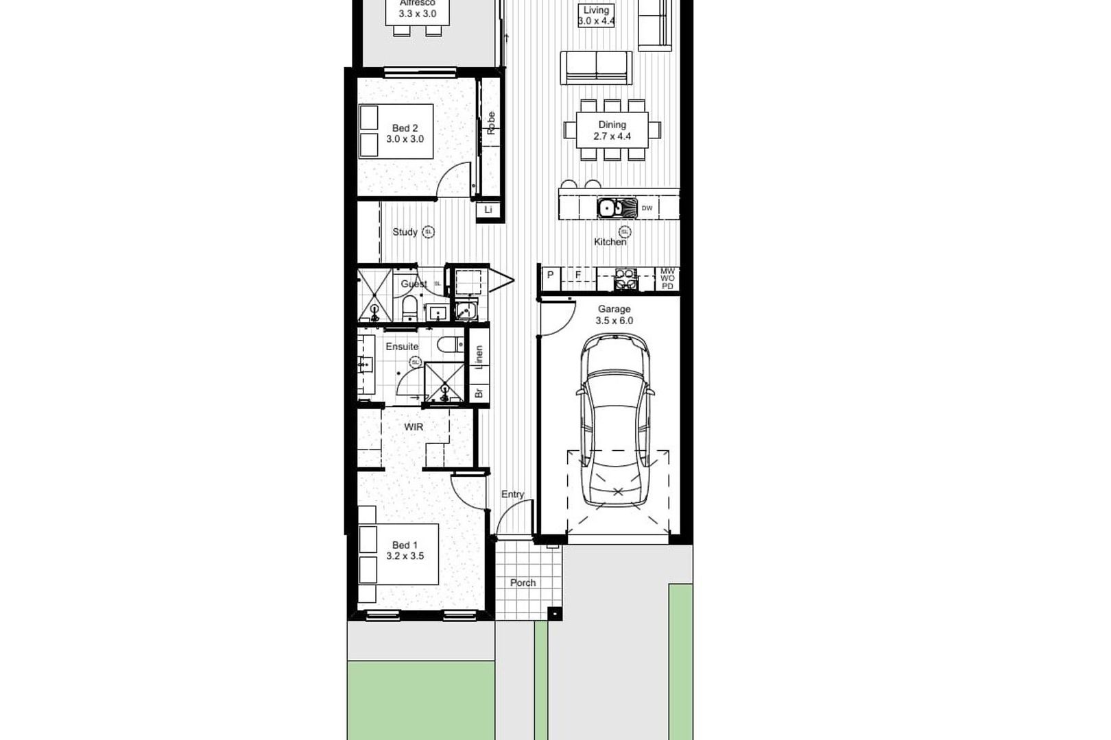 Two bedroom villa - Designed for Easy Living